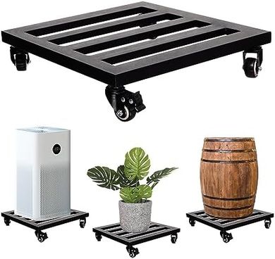 Heavy-Duty Plant Caddy with Lockable Wheels (385 lbs)
