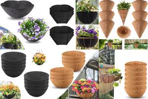 5 Best Fiber Hanging Basket Liners