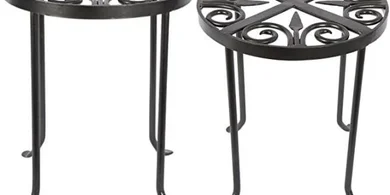 Achla Designs Graphite Iron Plant Stand
