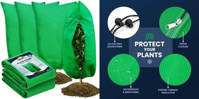 SCRUBIT Plant Freeze Protection Covers (4-pack, 40"x47")
