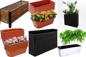 Rectangular planters