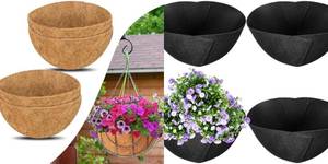 5 Best Hanging Basket Liners for Blooming Flowers