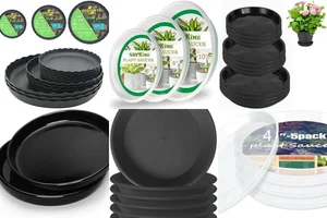 Plant Saucers with Lip