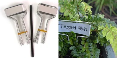 Zinc Plant Markers with Pencil (20-pack, 5")