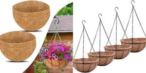 5 Best Hanging Basket Liners with Hooks