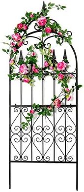 60" x 21.7" Metal Trellis for Climbing Plants
