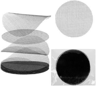 4-Inch Round Bonsai Pot Drainage Mesh Pads (20-Pack)
