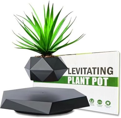 Floating Plant Pot: Magnetic Levitation for Home & Office