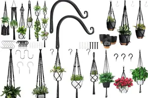 5 Best Black Plant Hangers for Your Home