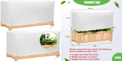 Winter Plant Box Covers: Frost Protection for Raised Beds
