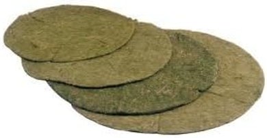 Green Jute Hanging Basket Liners (16", 3-pack, Indoor/Outdoor)
