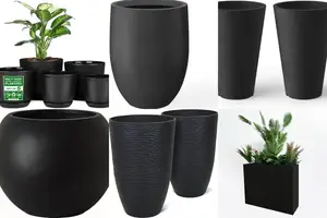 5 Best Black Planters for Your Home